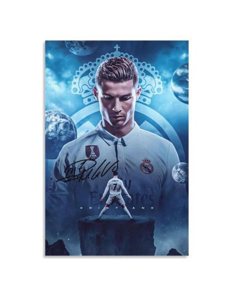 Póster de Lienzo Cristiano Ronaldo 40x60cm Decoración Hogar