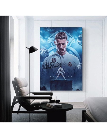 Póster de Lienzo Cristiano Ronaldo 40x60cm Decoración Hogar