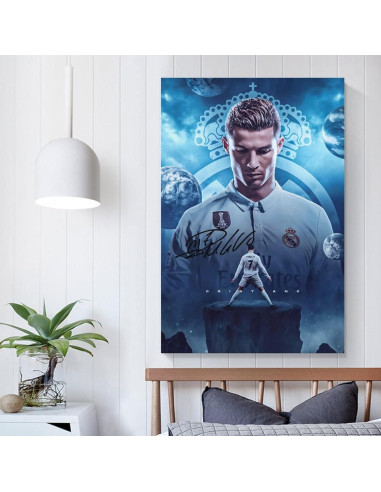 Póster de Lienzo Cristiano Ronaldo 40x60cm Decoración Hogar