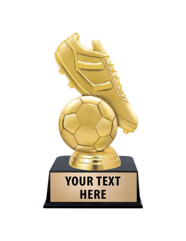 Trofeo de Fútbol Personalizado Crown Awards 15.24 cm