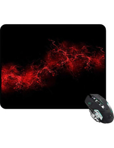 Alfombrilla de Ratón Ergonflow Explosión Roja 29.2x14.7cm 2