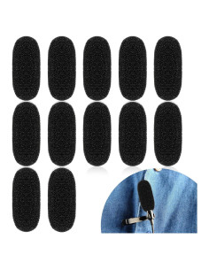 Paquete de 12 Cubiertas de Espuma para Micrófono Bremorou