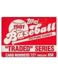 Conjunto Completo de Tarjetas de Béisbol Topps 1981
