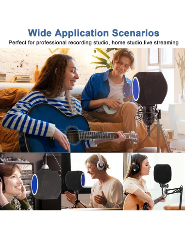 Bola de Aislamiento de Micrófono ChromLives 20.5cm x 18cm