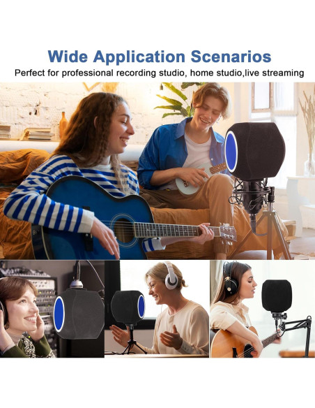 Bola de Aislamiento de Micrófono ChromLives 20.5cm x 18cm