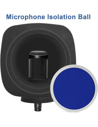 Bola de Aislamiento de Micrófono ChromLives 20.5cm x 18cm