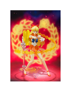 Figura de Acción Bandai Super Sailor Venus 15 cm Sailor Moon 2