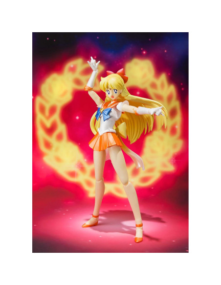 Figura de Acción Bandai Super Sailor Venus 15 cm Sailor Moon
