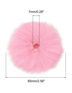 Funda de Micrófono de Piel Rosa 8mm x 62mm - 2 Paquetes 2