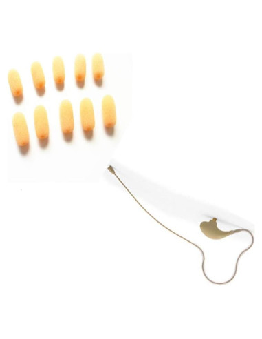 15 Fundas de Espuma Paraviento para Micrófonos Lavalier LINHUIPAD