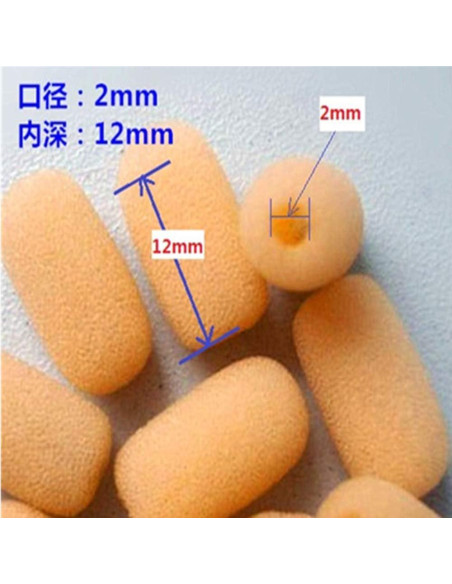 15 Fundas de Espuma Paraviento para Micrófonos Lavalier LINHUIPAD