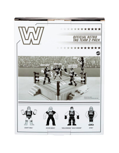 Figuras de Acción WWE NWO Retro 4-Pack Mattel