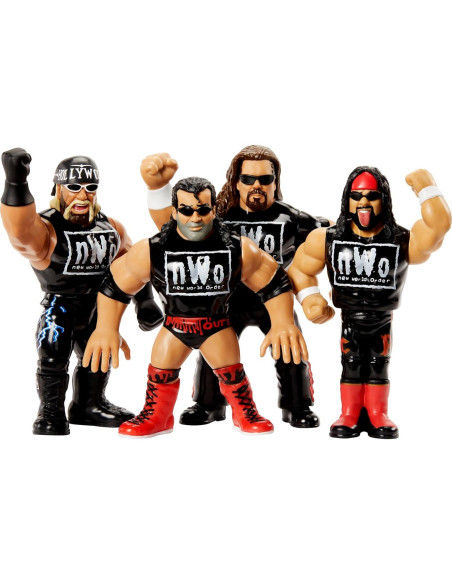 Figuras de Acción WWE NWO Retro 4-Pack Mattel