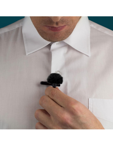 Funda de Micrófono de Piel Rosa 8mm x 62mm - 2 Paquetes