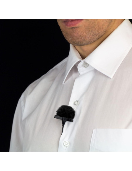 Funda de Micrófono de Piel Rosa 8mm x 62mm - 2 Paquetes