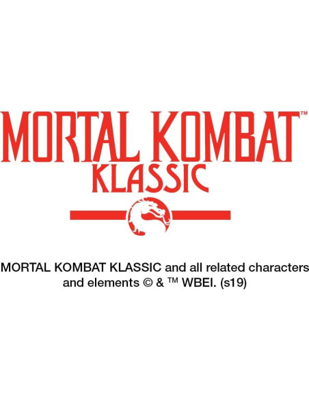 Imán Mortal Kombat Klassic 14cm Vinilo Multicolor