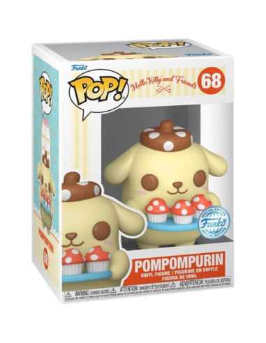 Figura Coleccionable Funko Pop! Pompompurin con Bandeja - Sanrio
