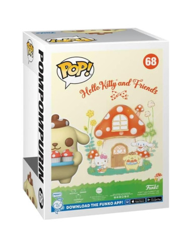 Figura Coleccionable Funko Pop! Pompompurin con Bandeja - Sanrio