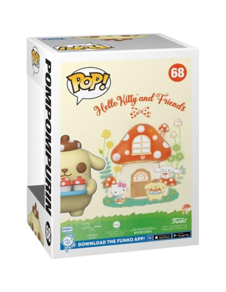 Figura Coleccionable Funko Pop! Pompompurin con Bandeja - Sanrio