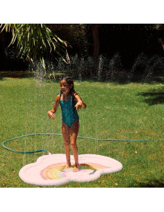 Rae Dunn Splash Pad Nube Arcoíris 48.3x26.9 cm para Niños 2