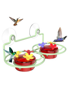 Comedero para Colibríes Dreamdrawer de Ventana 118 ml 2 Puertos
