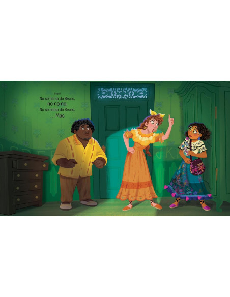 Encanto: We Don't Talk About Bruno (Spanish Version) (Disney Lyrical Tales) (Spanish Edition)
