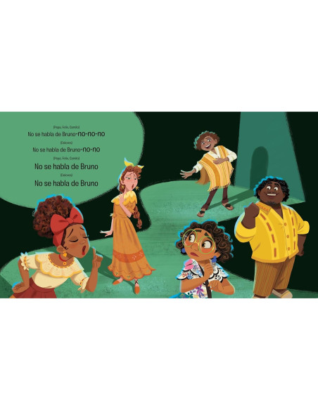 Encanto: We Don't Talk About Bruno (Spanish Version) (Disney Lyrical Tales) (Spanish Edition)
