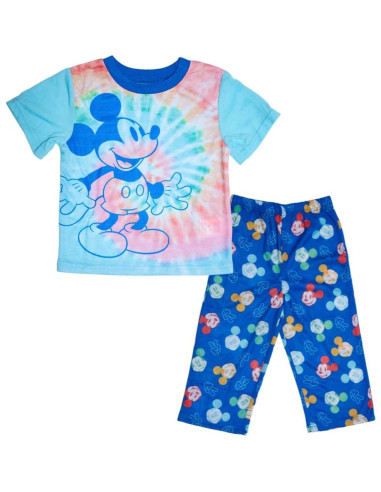 Conjunto de Pijamas Mickey Mouse Disney 2 Piezas Niños 2T