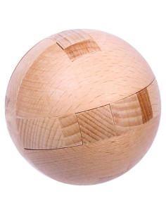 Rompecabezas de Madera AHYUAN Esfera 7.62 cm Juguete Mental