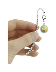 Marcador de Página de Metal Pinky y El Cerebro - 85mm 2