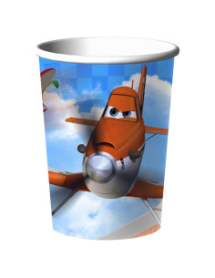 Tazas de papel Disney Planes 266ml (8 unidades)