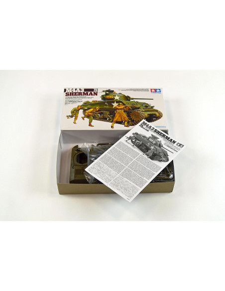 Kit de Modelo Militar Tamiya M4A3 Sherman 1/35