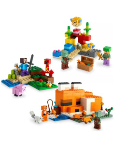 LEGO Minecraft Aventuras en el Mundo Superior 3 en 1 66779 2
