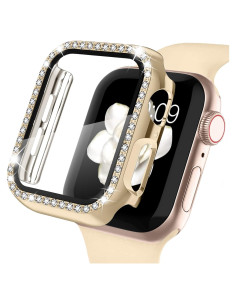 Funda Protectora Recoppa para Apple Watch 42mm con Diamantes