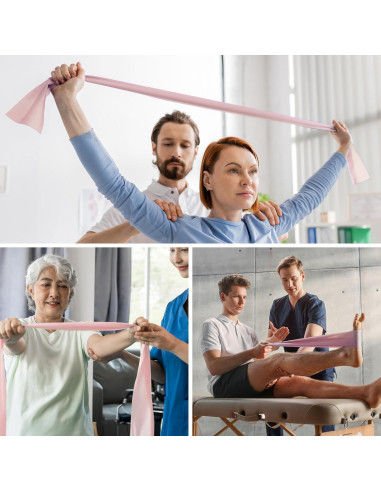 PROIRON Juego de Bandas de Resistencia Láttex 1.5M 3 Niveles