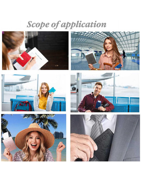 Combo Porta Pasaporte y Tarjeta de Vacunación Redify - 2 Piezas