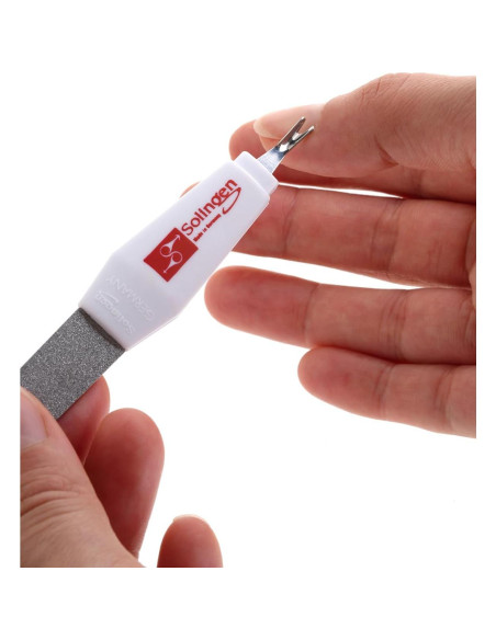 Lima de Uñas y Recortador de Cutículas Solingen 2-en-1