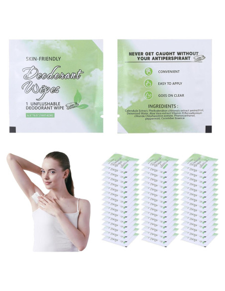 200 Toallitas Desodorantes Pepino Xyulaan Mini Viaje