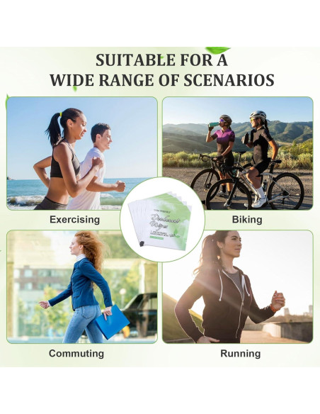 200 Toallitas Desodorantes Pepino Xyulaan Mini Viaje