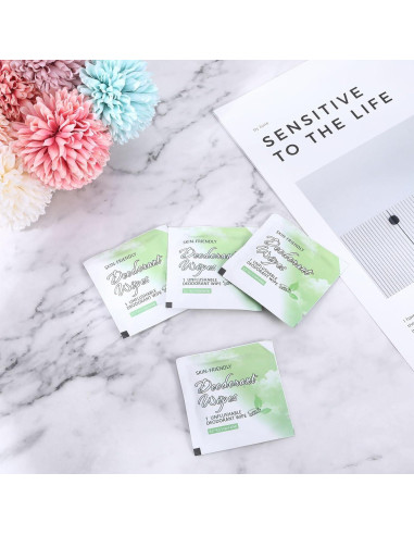 200 Toallitas Desodorantes Pepino Xyulaan Mini Viaje