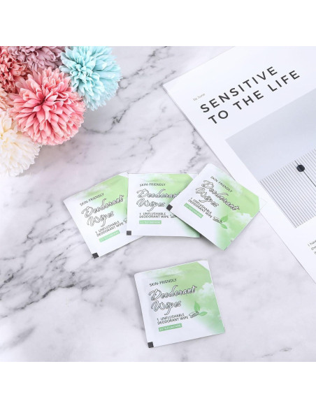 200 Toallitas Desodorantes Pepino Xyulaan Mini Viaje