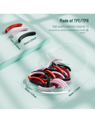 Recambios de rizador de pestañas Goldenrich 30PCS colores