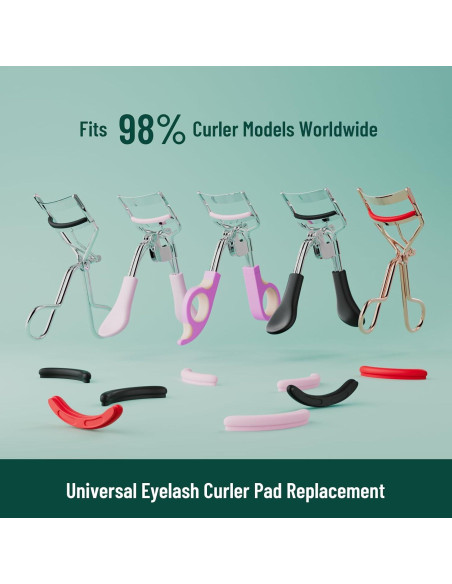 Recambios de rizador de pestañas Goldenrich 30PCS colores