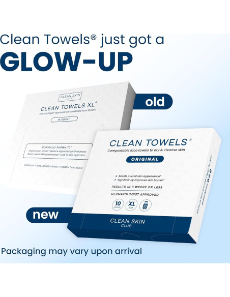 Toallas Limpias Club Toallas XL 100% Biobasadas - 30 Unidades