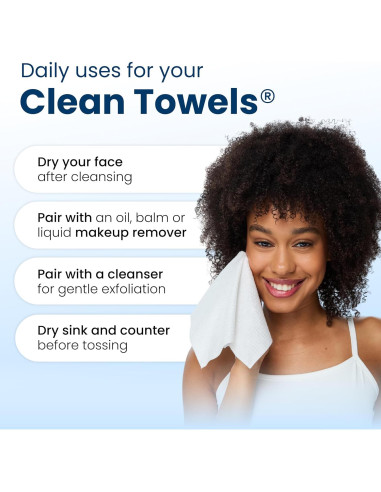 Toallas Limpias Club Toallas XL 100% Biobasadas - 30 Unidades
