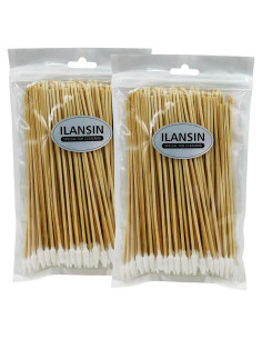200 Hisopos de Algodón Biodegradables ILANSIN 15.24 cm