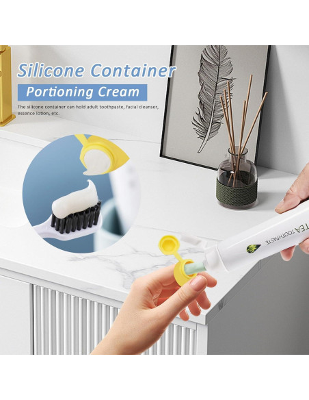 Cubierta de Cepillo de Dientes Portátil YQSLBULKY Plátano Verde