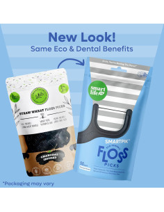 Palillos de Hilo Dental Ecológicos SmartLifeco 100 Unidades 2