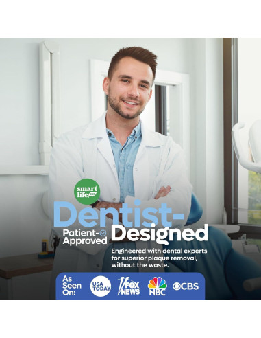 Palillos de Hilo Dental Ecológicos SmartLifeco 100 Unidades