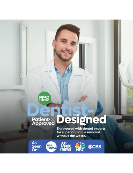 Palillos de Hilo Dental Ecológicos SmartLifeco 100 Unidades